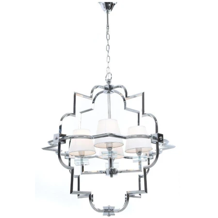 Люстра LUMINA DECO LDP 8020-4 CHR+WT Baltimore