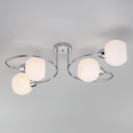 Люстра Eurosvet 30136/4 хром Tulia