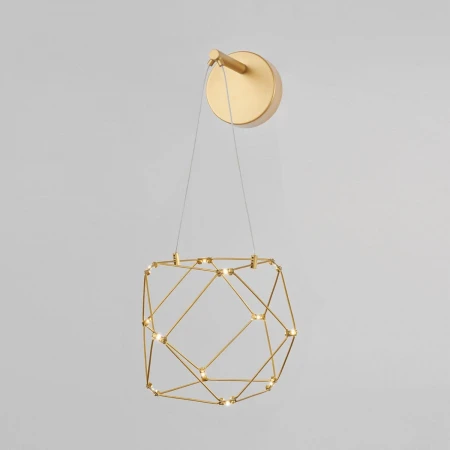 Настенный светодиодный светильник Eurosvet 90310/1 медь