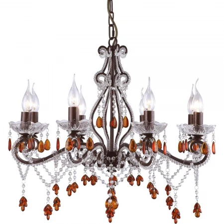 Подвесная люстра Arte Lamp Decorato A1715LM-8BR