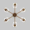 Подвесная люстра Eurosvet Caprera 60146/6 латунь