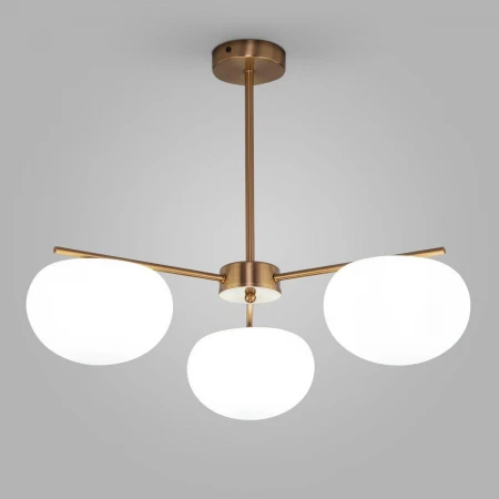 Подвесная люстра Eurosvet Like 30190/3 латунь
