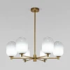 Подвесная люстра Eurosvet Loona 60161/6 латунь