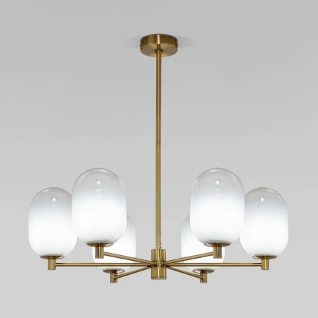 Подвесная люстра Eurosvet Loona 60161/6 латунь