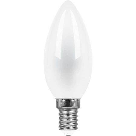Лампа светодиодная Feron E14 11W 4000K Свеча Матовая LB-713 38007