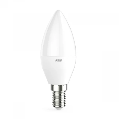 Лампа светодиодная Gauss E14 8W 4100K матовая 33128