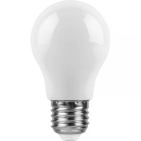 Лампа светодиодная Feron E27 3W 6400K Шар Матовая LB-375 25920