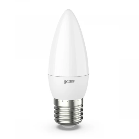 Лампа светодиодная Gauss E27 9.5W 3000K матовая 103102110