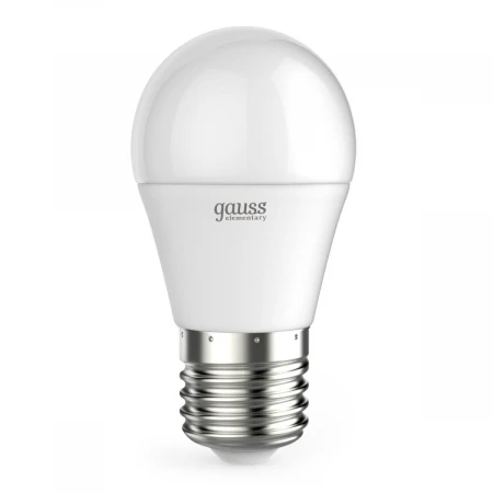Лампа светодиодная Gauss E27 12W 3000K матовая 53212