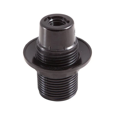 Патрон General GLH-E14-CAR-H-B-R, карболитовый Е14, подвесной, с кольцом, черный, 1/50/600