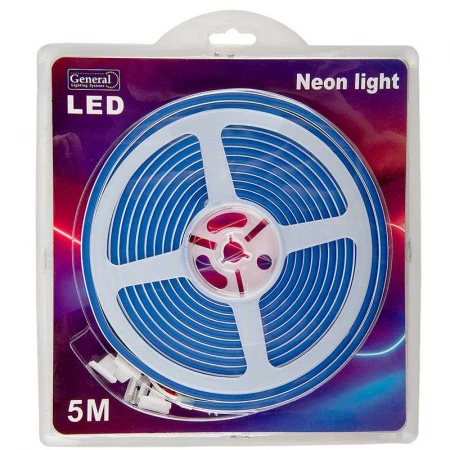 Лента "Гибкий Неон" General GLS-2835-120-9.6-12-NL-IP67-B блистер 5м