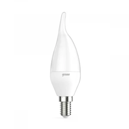 Лампа светодиодная Gauss E14 9.5W 6500K матовая 104101310