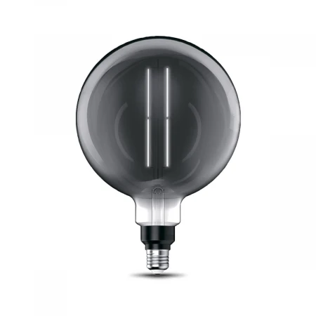 Лампа светодиодная филаментная Gauss E27 6W 4000K серая 154802205