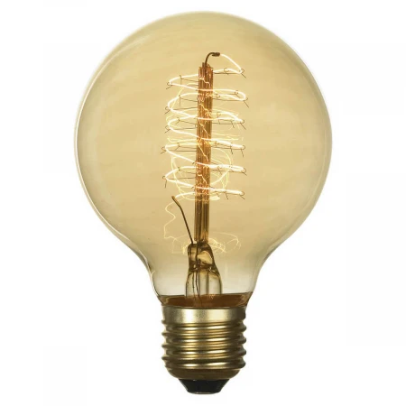 Лампа накаливания Е27 60W 2700K прозрачная GF-E-7125