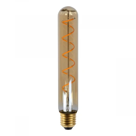 Лампа светодиодная диммируемая Lucide E27 5W 2200K янтарная 49035/20/62