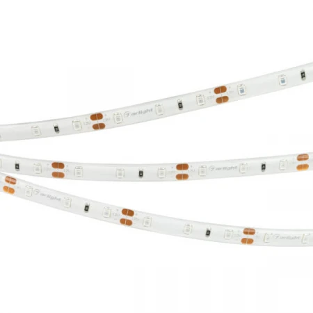 Светодиодная влагозащищенная лента Arlight 4,8W/m 60LED/m 2835SMD желтый 5M 015731(2)