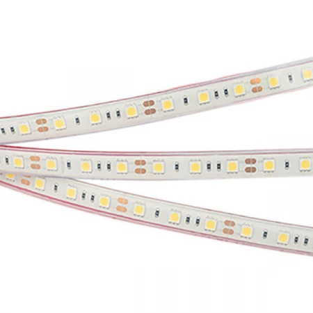 Светодиодная влагозащищенная лента Arlight 14,4W/m 60LED/m 5060SMD теплый белый 5M 034033