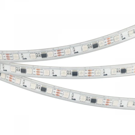 Светодиодная влагозащищенная лента Arlight 14,4W/m 60LED/m 5060SMD разноцветная 5M SPI-P-B60-12mm 12V RGB-PX3 026365(3)