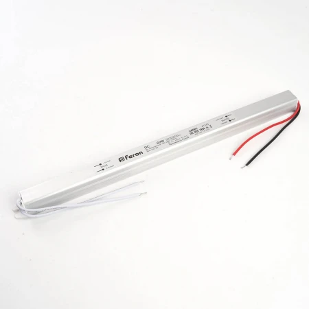 Блок питания для светодиодной ленты Feron LB001 24V 60W IP20 2,5A 48014