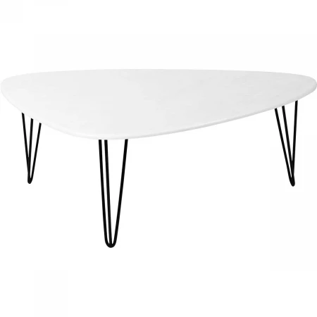 Журнальный стол Калифорния Престон белый бетон 2602562902