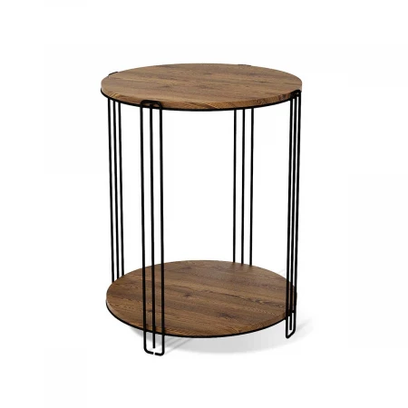 Кофейный стол Sheffilton SHT-CT33 черный муар/светлый орех 3808278103