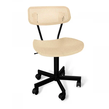 Детское кресло Sheffilton SHT-ST85/S121М бежевый/черный муар 5789354407