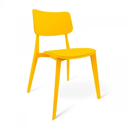 Кухонный стул Sheffilton SHT-S110-P желтый/желтый 2249343204