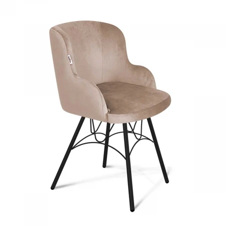 Кухонный стул Sheffilton SHT-ST39/S100 латте/черный муар 7056079302