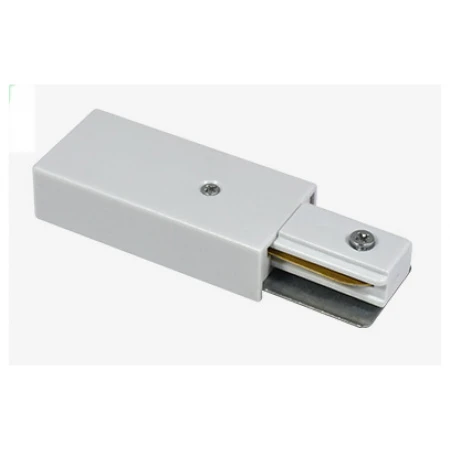 Ввод питания Skylite для накладного шинопровода 220В, белый HSBL_0028