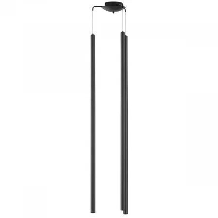 L3T747437 Люстра TUBO LED 15W 900LM 25G ЧЕРНЫЙ 3000K