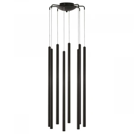 L8T747347 Люстра TUBO LED 40W 2560LM 25G ЧЕРНЫЙ 4000K