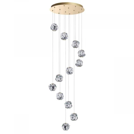 Каскадная светодиодная люстра Odeon Light L-Vision Jemstone 5085/60L