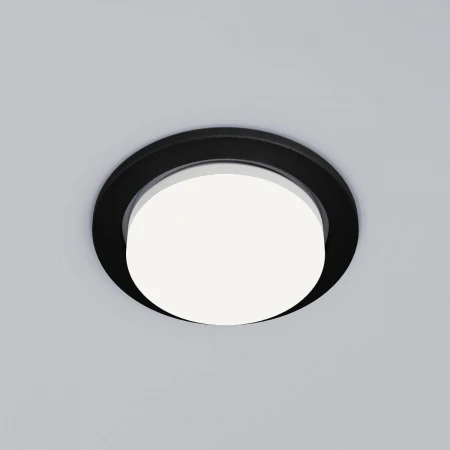 Встраиваемый светильник Elektrostandard 1035 GX53 WH черный a069360