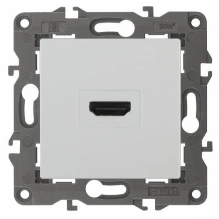 14-3114-01 ЭРА Розетка HDMI, IP20, Эра Elegance, белый