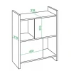 Стеллаж комбинированный Домино Лайт СТЛ-3Н
