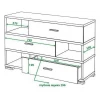 Тумба комбинированная Домино СБ-40/3