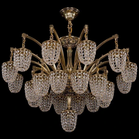 Люстра Bohemia Ivele Crystal 1772/24+1/342/GB Серия 1772