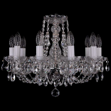 Хрустальная люстра Bohemia Ivele Crystal 1406/10/160/Ni