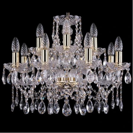 Хрустальная люстра Bohemia Ivele Crystal 1413/8+4/200/G