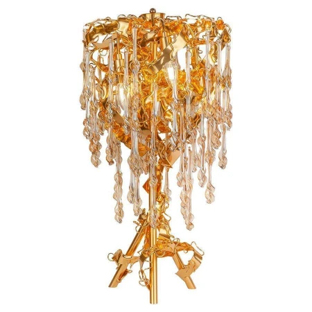 Настольная лампа AM Group TIFFANY TL4 GOLD TIFFANY