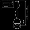 Подвесной светильник Lightstar Dissimo 803114